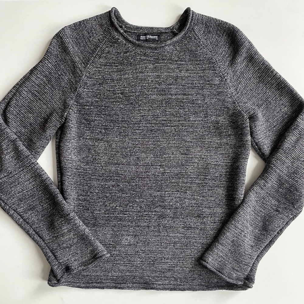 American Apparel Bricolage Roll Edge Sweater